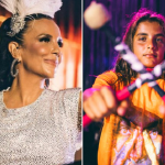 Marcelo, filho de Ivete Sangalo, tocou na live de Carnaval da cantora. (Foto: Instagram)