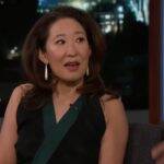 Sandra Oh falou sobre "Grey's Anatomy" (Foto: Jimmy Kimmel Live)