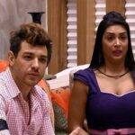 BBB 15 - Cézar Lima e Amanda Djehdian competiram pela preferência do público na final. (Foto: Reprodução/ Globo)