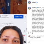 Tília publicou o vídeo em suas redes sociais e afirmou que não está interessada em dinheiro ou fama. (Foto: Instagram)