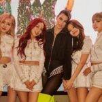 Dua Lipa e Blackpink colaboraram na música "Kiss And Make Up" do álbum "Future Nostalgia" (Foto: Pinterest)