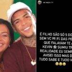 A mãe de Kevin voltou a comentar a morte do filho. (Foto: Instagram)