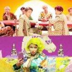 Nicki Minaj fez uma breve participação no remix da música "Idol" do BTS (Foto: Pinterest)