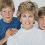 Diana, Princesa de Gales, e os filhos Príncipe Harry e Príncipe William (Foto: Divulgação)