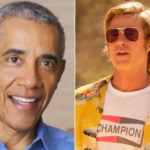 Brad Pitt e Barack Obama têm um grau de parentesco distante! O ator e o ex-Presidente dos Estados Unidos são primos de 9º grau. (Fotos: Divulgação/Montagem)