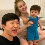 Pyong e Sammy tem um filho, Jake. (Foto: Instagram)