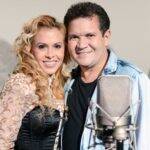 Joelma e Chimbinha- após se manter por 18 anos em silêncio, a cantora decidiu se separar de Chimbinha em 2015. (Foto: Globo)