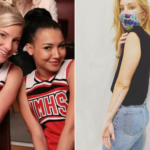 A atriz Heather Morris de ‘Glee’ fez uma tatuagem em homenagem à Naya Rivera. (Foto: Instagram)