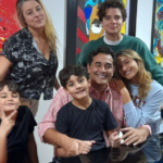 Luciano Szafir posou com família no Dia dos Pais (Foto: Instagram)