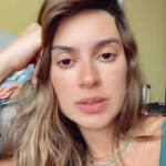 Outra famosa que está passando as férias no local, a atriz Thaila Ayala, revelou momentos de tensão que passou devido ao furacão (Foto: Instagram)