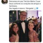 Maisa também usou o Twitter: “Descanse em paz Tarcísio Meira. E que Deus conforte os corações de amigos e familiares. Seu legado é eterno. Obrigada!”, disse (Foto: Twitter)