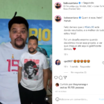 O ator compartilhou um vídeo em que reage com bom-humor a imagens antigas antes de perder peso. (Foto: Instagram)