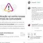 Ainda bem que não preciso ser refém de ninguém. Nem de emissora de TV nem de rede social, detonou ele na legenda da publicação. (Foto: Instagram)