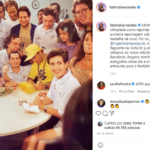 “Minha primeira olimpíada como repórter", relembrou a jornalista. (Foto: Instagram)