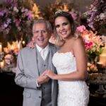 Carlos Alberto de Nóbrega, se casou pela terceira vez aos 82 anos, com a médica Renata Domingues. (Foto: Instagram)