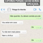 Prints das conversas (Foto: Instagram)