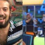 Dois fatores pesaram para o desligamento do jornalista: uma "guerra de álcool em gel" com um colega de redação na Globo de São Paulo, flagrada durante uma entrada ao vivo da jornalista Fabíola Andrade no SporTV foi uma delas. (Foto: Divulgação/Globo)