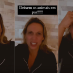 "Sempre mostro as tragédias que acontecem com animais nessas romarias. Cavalos morrem todos os anos. Vocês acham que Deus gosta disso? Aceito todas as religiões, cada um fala com Deus do jeito que quer, mas pague você a promessa.'', dispara ela, em seguida. (Fotos: Instagram)