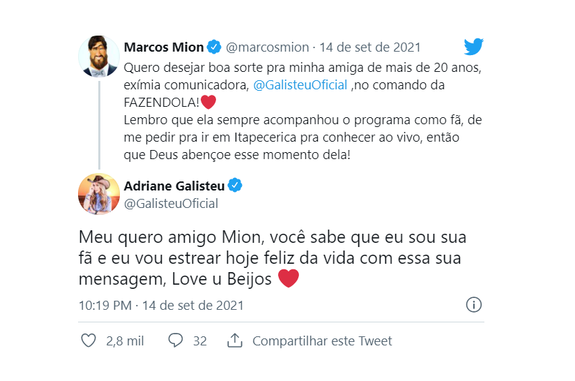 Marcos Mion Sobre Estreia De Adriane Galisteu Em A Fazenda