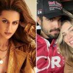 A atriz e modelo brasileira Larissa Bonesi, 31 anos, negou ser o pivô da separação de Caio Castro e Grazi Massafera. Em entrevista ao colunista Léo Dias, que foi quem noticiou que ela estaria envolvida com o ator, a estrela de filmes indianos na plataforma Netflix, desmentiu as informações. (Fotos: Divulgação e Instagram)