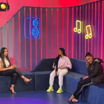 Brincou com a advogada dizendo que ela já deve ter recebido muitos conselhos de Anitta (Foto: Multishow)