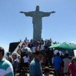 Na América do Sul, a visitação ao Cristo Redentor só perde para a cidade inca de Machu Picchu, encravada na Cordilheira dos Andes, no Peru. (Foto: Thomaz Silva/Agência Brasil)