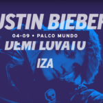 Já no dia 04, o astro Justin Bieber subirá ao palco, na sequência terá Demi Lovato e também a Iza. (Foto: Divulgação)