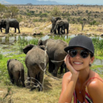 Carol está fazendo um safari na sua lua de mel (Foto: Instagram)