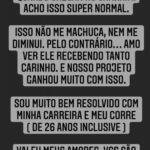 "Meu compadre teve uma exposição gigantesca no 'BBB' e os fãs ficam doidos com ele quando chegam no camarim. Acho isso supernormal. Isso não me machuca, nem me diminui. Pelo contrário, amo ver ele recebendo tanto carinho. E nosso projeto ganhou muito com isso.", declarou o sertanejo no Instagram Stories. (Foto: Instagram)