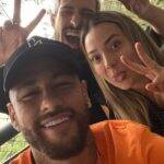 Carol Dantas e Vini Martinez estão morando na Espanha e tem uma boa relação com Neymar Jr. (Foto: Instagram)