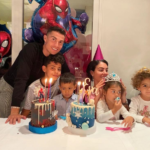 Cristiano Ronaldo já é pai de Cristiano Ronaldo Jr, dos gêmeos Eva e Mateo e da caçula, Alana Martina. (Foto: Instagram)