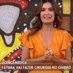 Fátima Bernardes anunciou que ficará um breve período afastada do ‘Encontro’. (Foto: Globo)