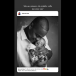 “Há um mês eu descobri o verdadeiro significado do amor. O mais genuíno, sagrado e absoluto”, declarou Lore. (Foto: Instagram)