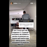 Na sequência, ela também contou que não briga com o marido há três anos. (Foto: Instagram)