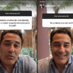 Em suas redes sociais, Luciano Szafir respondeu perguntas sobre a sua recuperação e planos para o futuro. (Foto: Instagram)