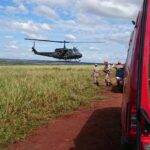 Ao todo, a aeronave era tribulada por nove passageiros. O piloto conseguiu pousar em segurança e ninguém se feriu. (Foto: Tv Morena)