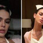 Bruna Marquezine roubou a cena com sua fantasia (Foto: Instagram)