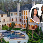 Cardi B e Offset são donos de uma mansão no bairro Buckhead, em Atlanta, nos Estados Unidos. A propriedade de três andares possui cinco quartos, 11 banheiros, uma adega, sala de jogos, biblioteca e até estande de tiros. A casa dos rappers está avaliada em 23 milhões de reais. (Foto: Divulgação)