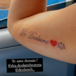 Anteriormente, outros dois fãs tatuaram seu nome (Foto: Instagram)