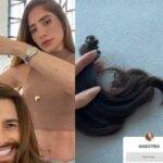 Romana Novais quer fazer peruca com cabelo cortado de Alok. (Foto: Instagram)