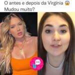 Nas imagens, é possível ver uma jovem Virgínia (Foto: Instagram)