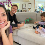 Ela e Michel Teló encantam o público com seus filhos (Foto: Instagram)