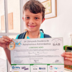 Inácio tem 8 anos de idade e já conseguiu essa grande conquista (Foto: Instagram)