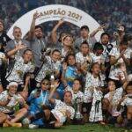 Corinthians conquista o título da Copa Libertadores de Futebol Feminino pela terceira vez, vencendo o Independiente Santa Fe por 2 a 0. A final realizada no Grand Parque Central, em Montevidéu. (Foto: Divulgação)