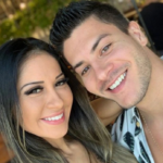 A influenciadora fitness celebrou a nova fase do casal. (Foto: Instagram)