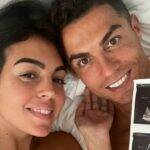 Cristiano Ronaldo usou as redes sociais para anunciar que a sua esposa, Georgina Rodríguez, está grávida novamente. (Foto: Instagram)