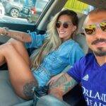 Aline Gotschalg e Fernando Medeiros se conheceram durante o “BBB 15”. (Foto: Instagram)