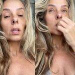 Em um vídeo público em seu Instagram, Adriane Galisteu exibiu sua beleza natural. A apresentadora foi exaltada na web por seus seguidores. (Foto: Instagram)