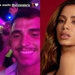 Em meio a rumores de affair com Anitta, atleta leva mãe a show da cantora (Foto: Instagram)