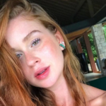 Marina Ruy Barbosa adora postar cliques mostrando seu rosto natural. A atriz arranca diversos elogios de seus seguidores. (Foto: Instagram)